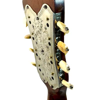 Umberto Ceccherini Mandola / Octave Mandolin (Giovanni Palladino Label) 1896 image 19