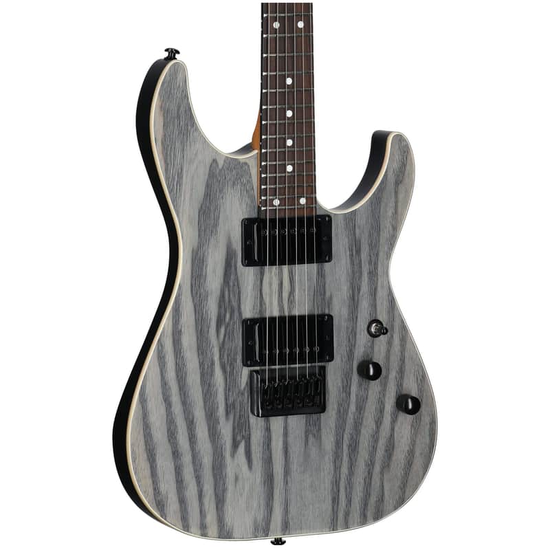Schecter C1 Standard Electric Guitar, Charcoal Satin image 1