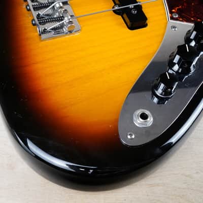 Fender 60th Anniversary American Jazz Bass 2006 Sunburst USA w/ OHSC image 9