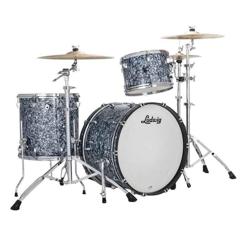 Ludwig LN34233TX NeuSonic Fab Outfit 9x13/16x16/14x22" Drum Set image 5