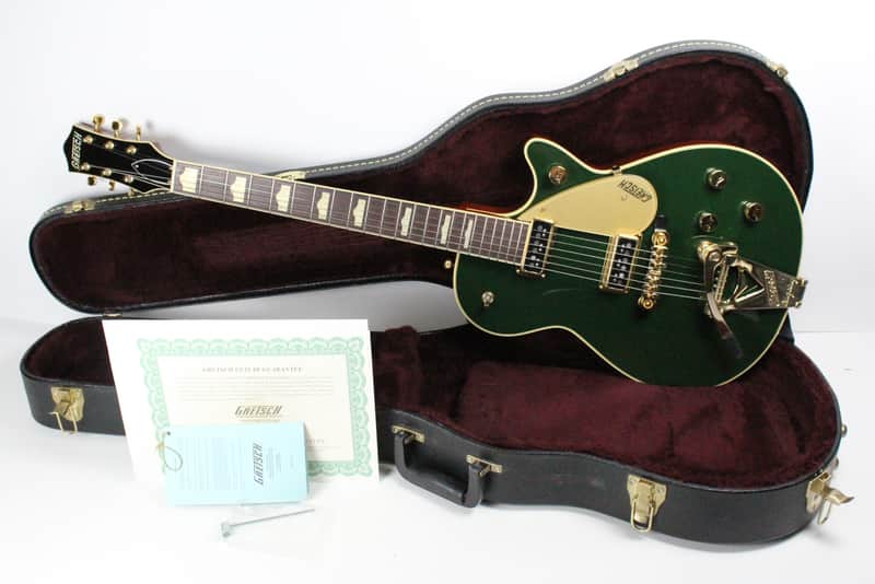 Gretsch G6128T-CG Duo Jet Cadillac Green MIJ ’57 Duo Jet 1957 Reissue Bigsby +OHSC w/COA ~MINTY~ image 1