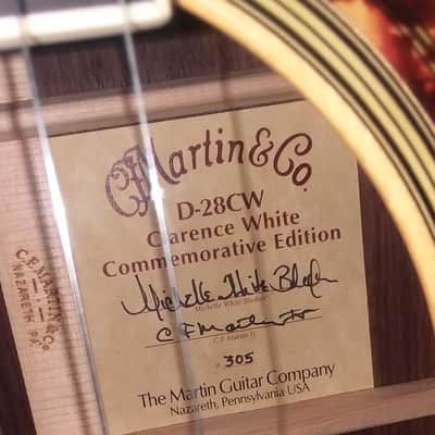 MARTIN Clarence White Limited Edition Signature D-28 2004 image 4