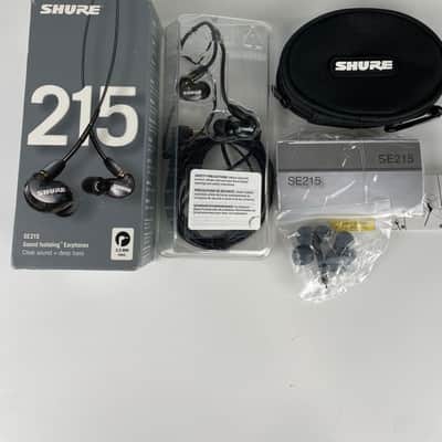 Shure SE215 Single Driver In-Ear Monitors, Black image 1