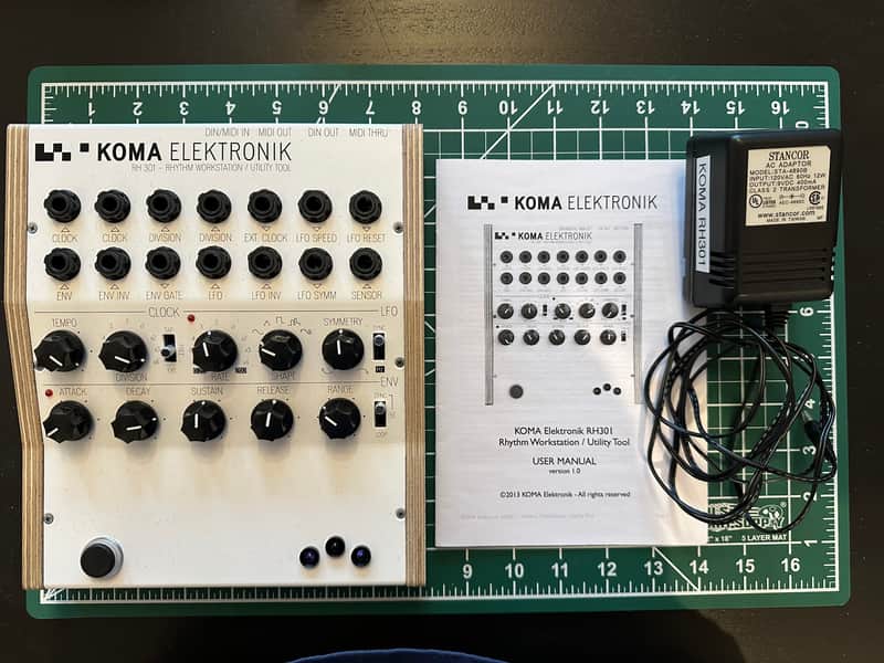 Koma Elektronik RH301 Rhythm Workstation 2010s - White / Wood image 1