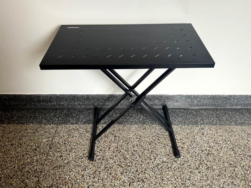 Gator Frameworks Utility Table Top and “X” Style Keyboard Stand Set image 1