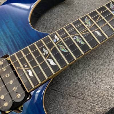 Ibanez RG8670-TB J. Custom 2003 - 2004 - Transparent Blue image 6
