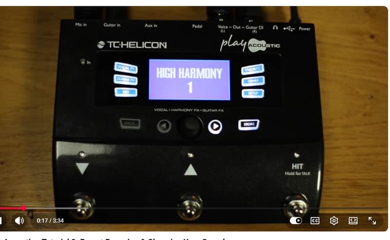 TC Helicon Play Acoustic
