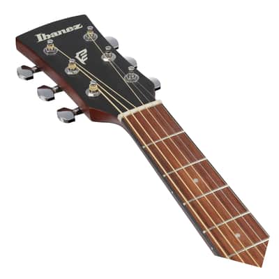 Used Ibanez PF54CE Cutaway Dreadnought A/E Guitar - Weathered Black image 4
