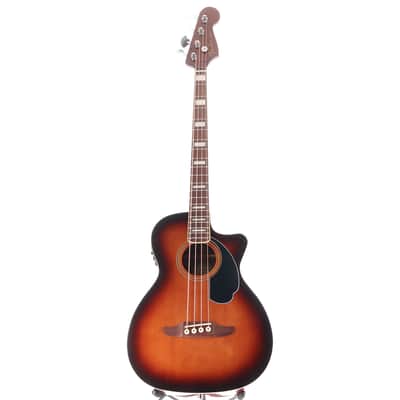 Fender Kingman Bass, Walnut Fingerboard, Black Pickguard, Shaded Edge Burstv (Z3)(50009) (50009) image 5