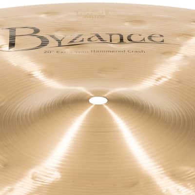 Meinl Byzance Traditional Extra Thin Hammered Crash Cymbal 20 image 4