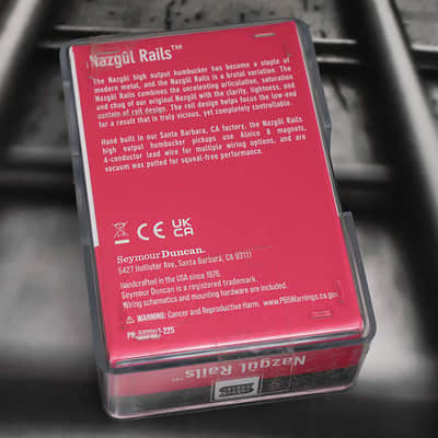 Seymour duncan Nazgul Rail - Black Humbucker Pickup image 2