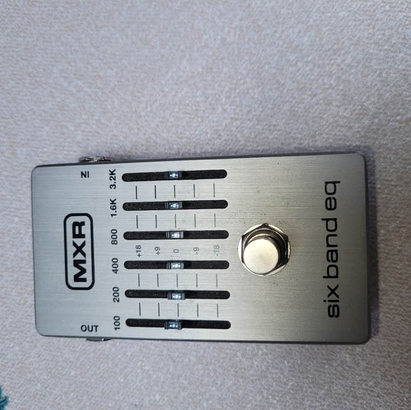 MXR M109S Six Band EQ 2016 - Present - Silver image 1