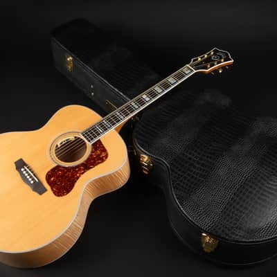 2023 Guild USA F-55E Maple - Natural | All Solid USA Jumbo Acoustic Guitar L.R. Baggs Anthem Pickup Arched Back | CoA OHSC image 25