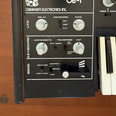 Oberheim OB-1 (1977-1978) w Stardust Cover image 3