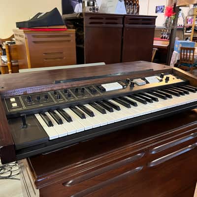 Korg Lambda ES-50 48-Key Polyphonic Synthesizer 1979 - 1982 - Black / Wood