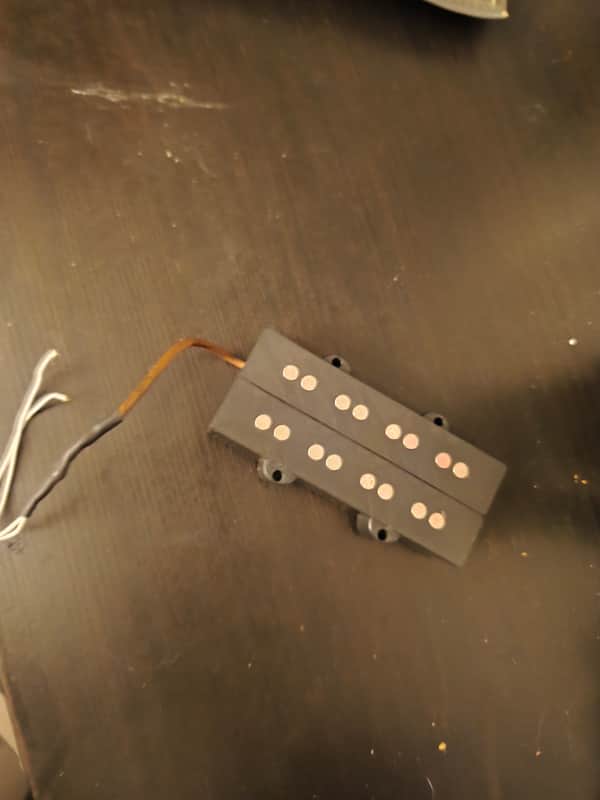 Fender/G&L Prototype Double Jazz Pickup - Black image 1