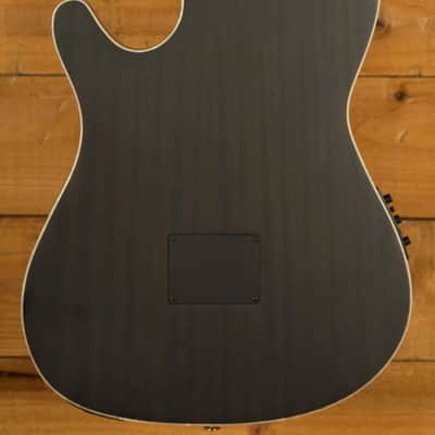 Ibanez TOD10N Tim Henson/Polyphia Electro-Nylon - Walnut - Transparent Black Flat image 2