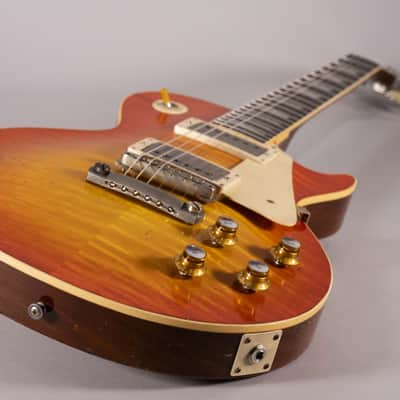 Gibson 1960 Les Paul Standard Reissue 2024 - Murphy Lab Heavy Aged Tangerine Burst image 9