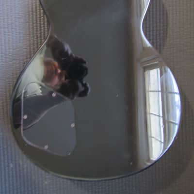 Agile Al-3000 - Very Rare Open Book Headstock - 2000's - Black- P/up upgrade - HSC image 11