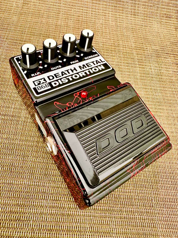 DOD Death Metal Distortion FX86B 1990s - Black image 1