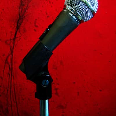 Vintage RARE Realistic Highball / Radio Shack / Shure SM58 Handheld Cardioid Dynamic Microphone Hi Z w accessories image 10