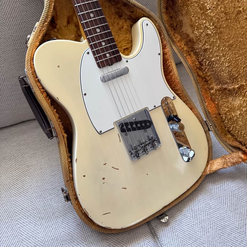 2014 Fender American Vintage '64 Telecaster in White Blonde - Natural Relic!