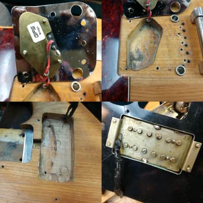 1971  Fender Cunife Telecaster with Bigsby, Maple Fretboard, CuNife pup and GFS pup, Red/Natural image 13