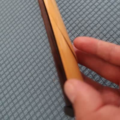 Vintage Bass Guitar Project Cracked Neck Charvette by Charvelle Jackson P Bass Purple Low Serial Number #137 Lots of High Quality Parts Nut Tuners Bridge Pick Ups Loaded Working Body Frets Electronics Neck Plate Hair Heavy Metal image 18