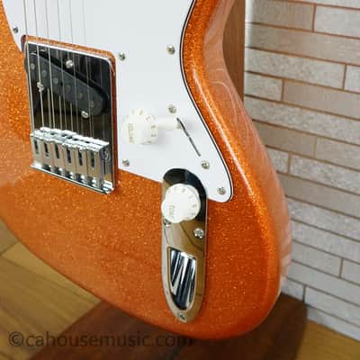 Ibanez YY20-OCS Yvette Young Signature Talman - Orange Cream Sparkle image 7