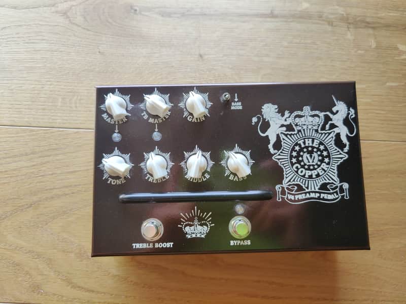 Victory Amps V4 The Copper Valve Overdrive/Preamp 2021 - Black image 1