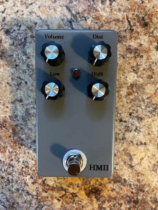 RCO Pedals HMII Distortion (compares to the Boss HM-2) 2021 Dark grey with black knobs imagen 1
