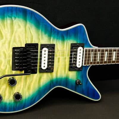 Dean Guitars Cadillac - Select - Quilt Maple - Floyd Rose - Ocean Burst - #2 - 2023 - Gloss - Discontinued, Call for Best Price !!! image 3
