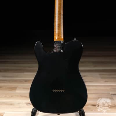Shabat Lion Special Swamp Ash Baritone w/ Ebony Fretboard & Lollar P-90s – Black image 7