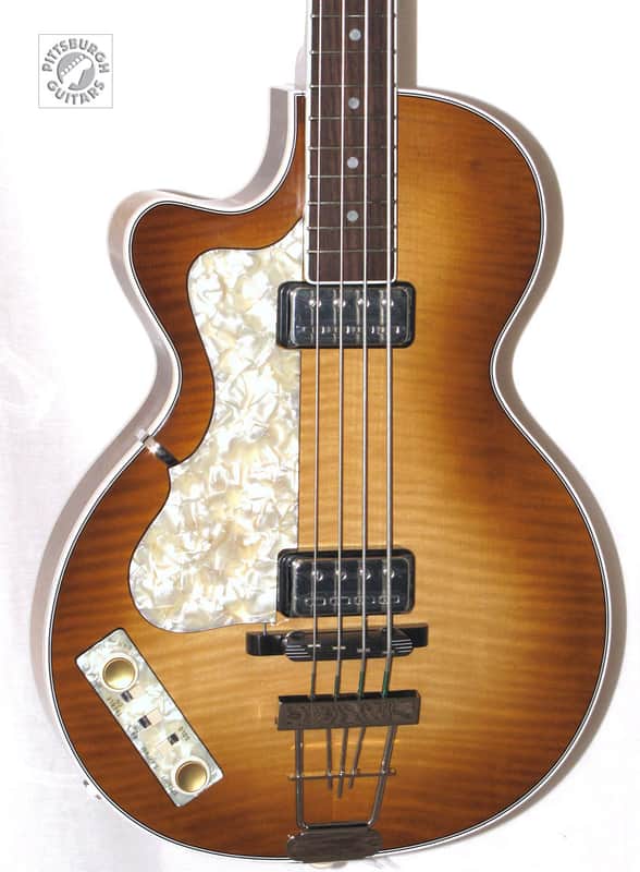 Rare Hofner 500/2-L-O Club Bass, Left-Handed, B-Stock, German-Made, w/COA, OHSC, & Pro Set Up! image 1