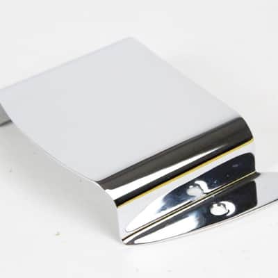 1950s Style Fender Precision Bass Pickup Cover Chrome P-Bass Ashtray Vintage Reissue Replacement image 3
