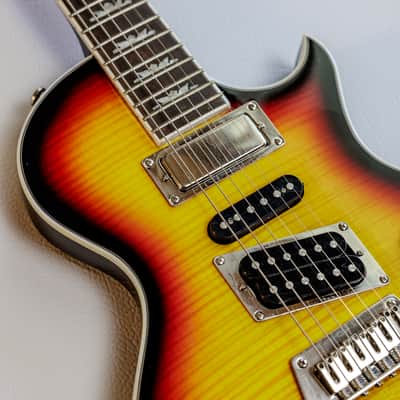 Epiphone Nighthawk Custom Reissue 2010 - 2013 - Fireburst image 6