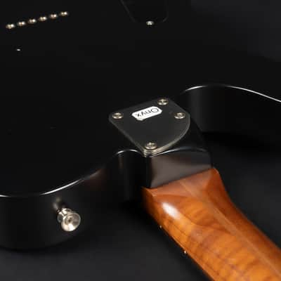 2018 LsL Instruments Baribone Adam Christianson Signature - Black Satin | USA Custom Bariton Telecaster | OHSC image 17