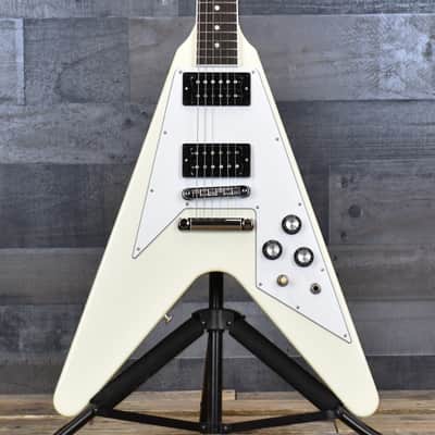 Gibson 70's Flying V - Classic White with Hard Shell Case image 1