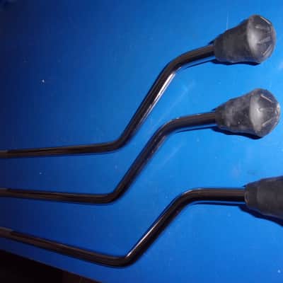 Pearl Roadshow 19.5" x 9mm Chrome Floor Tom Drum Legs Lot / set of 3 New in bag image 2