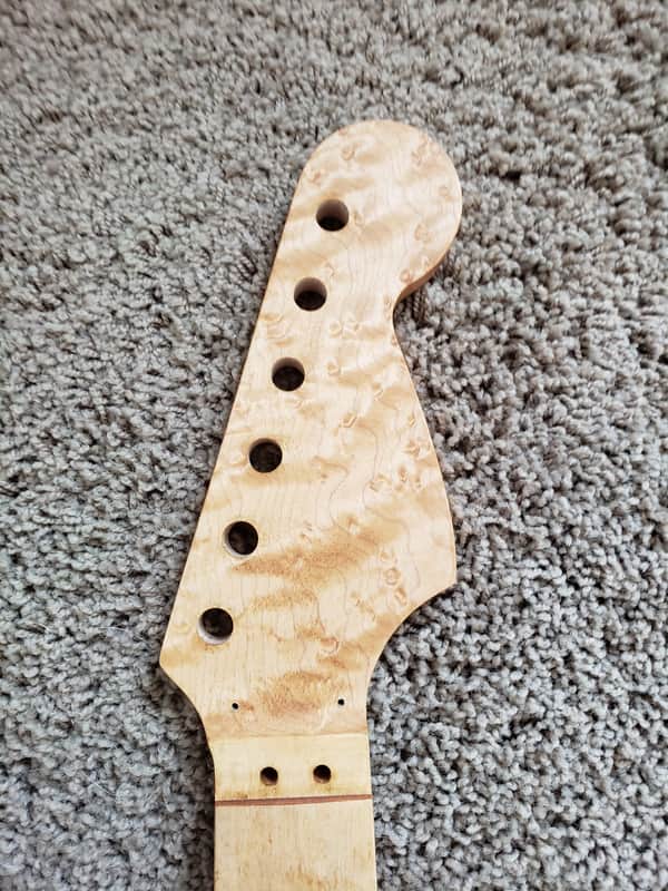 Musikraft Franky Neck, Birdseye Maple, Stainless frets, EVH image 1