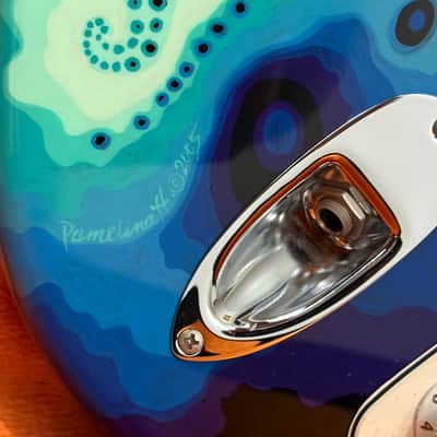 RARE Fender Stratocaster Masterbuilt and painted by Pamelina image 6