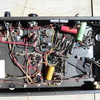 Grommes model 250K mono tube audio amplifier EL34 6L6 project 1950's image 5