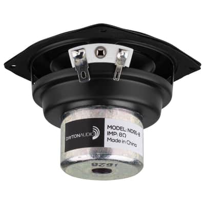 Dayton Audio - ND91-8 - 3-1/2" Aluminum Cone Full-Range Driver - 8 Ohm image 3
