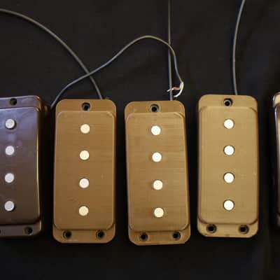Aphek Super 4 pickups for Ibanez Musician and Roadster basses 2024 - Brown image 4