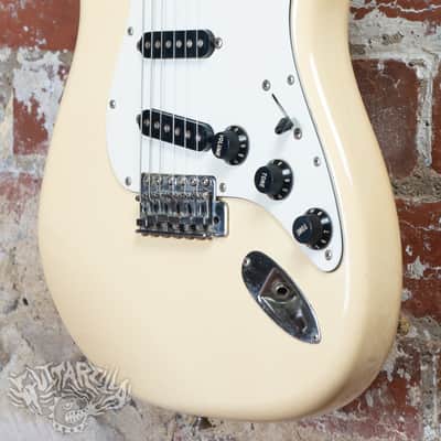 Squier Japan '72 Reissue Stratocaster CST-30 E Serial MIJ 1986 Olympic White image 5