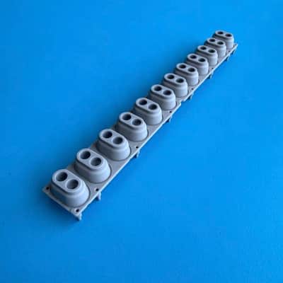 CASIO LK-265 WK-110 CT-X700 CTK-3500 Part: 12-Key Rubber Conductive Pad Strip image 3