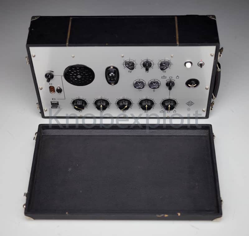 Telefunken Ela V-504 vintage tube mixer with 4 (mic) preamps, 1950's  extremely rare. image 1