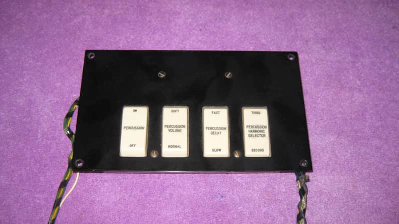 Hammond Organ M3 Percussion switches with wiring (I) Bild 1