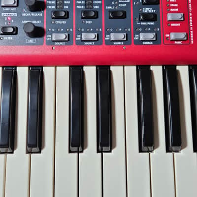 Nord Electro 6D SW61 Semi-Weighted 61-Key Digital Piano 2018 - 2022 - Red image 7
