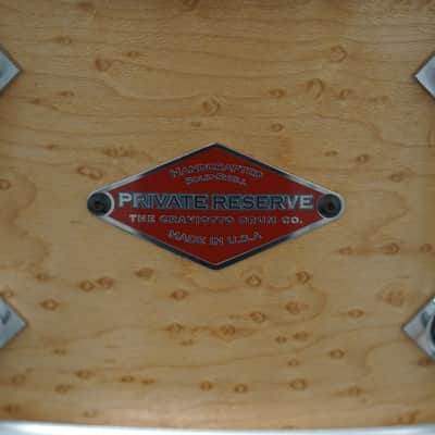 Craviotto 5.5x14" Private Reserve Birdseye Maple Snare Drum image 2